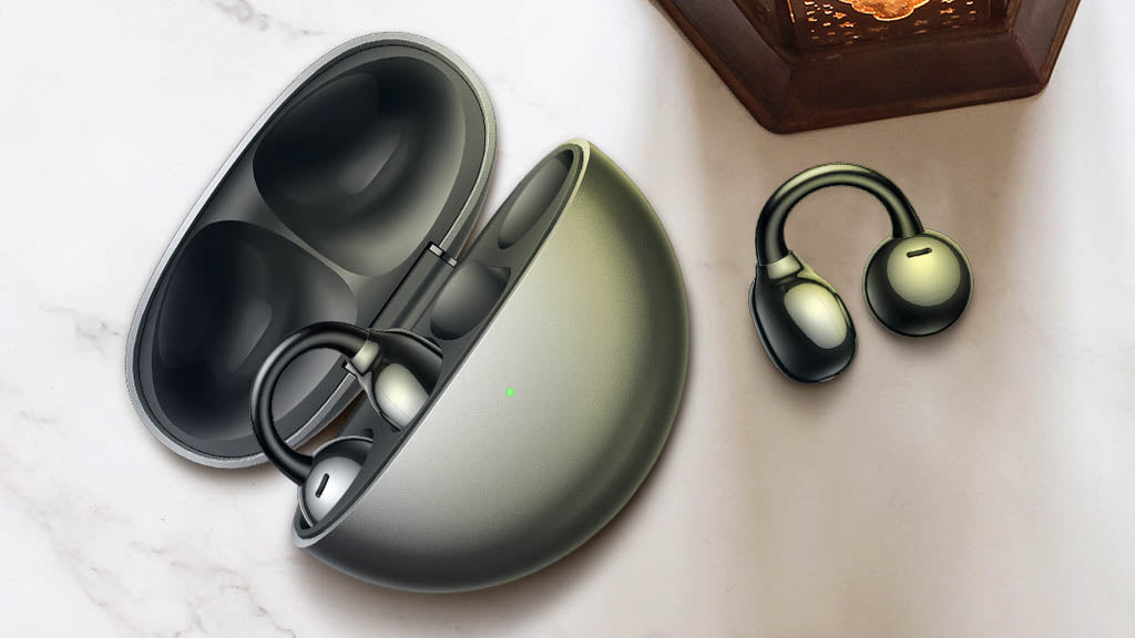 Ecouteur sans fil , modèle en boucle d’oreille