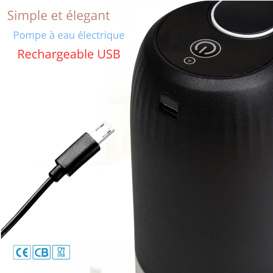 Pompe à eau électrique rechargeable USB