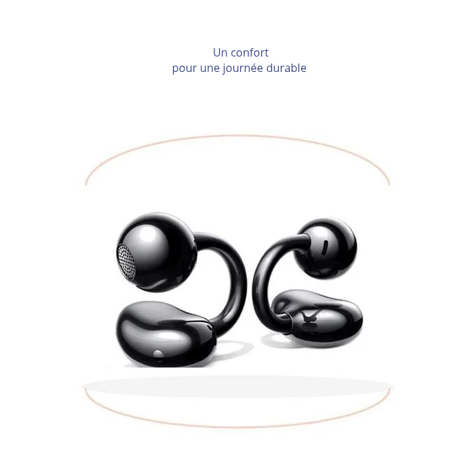 Ecouteur sans fil , modèle en boucle d’oreille